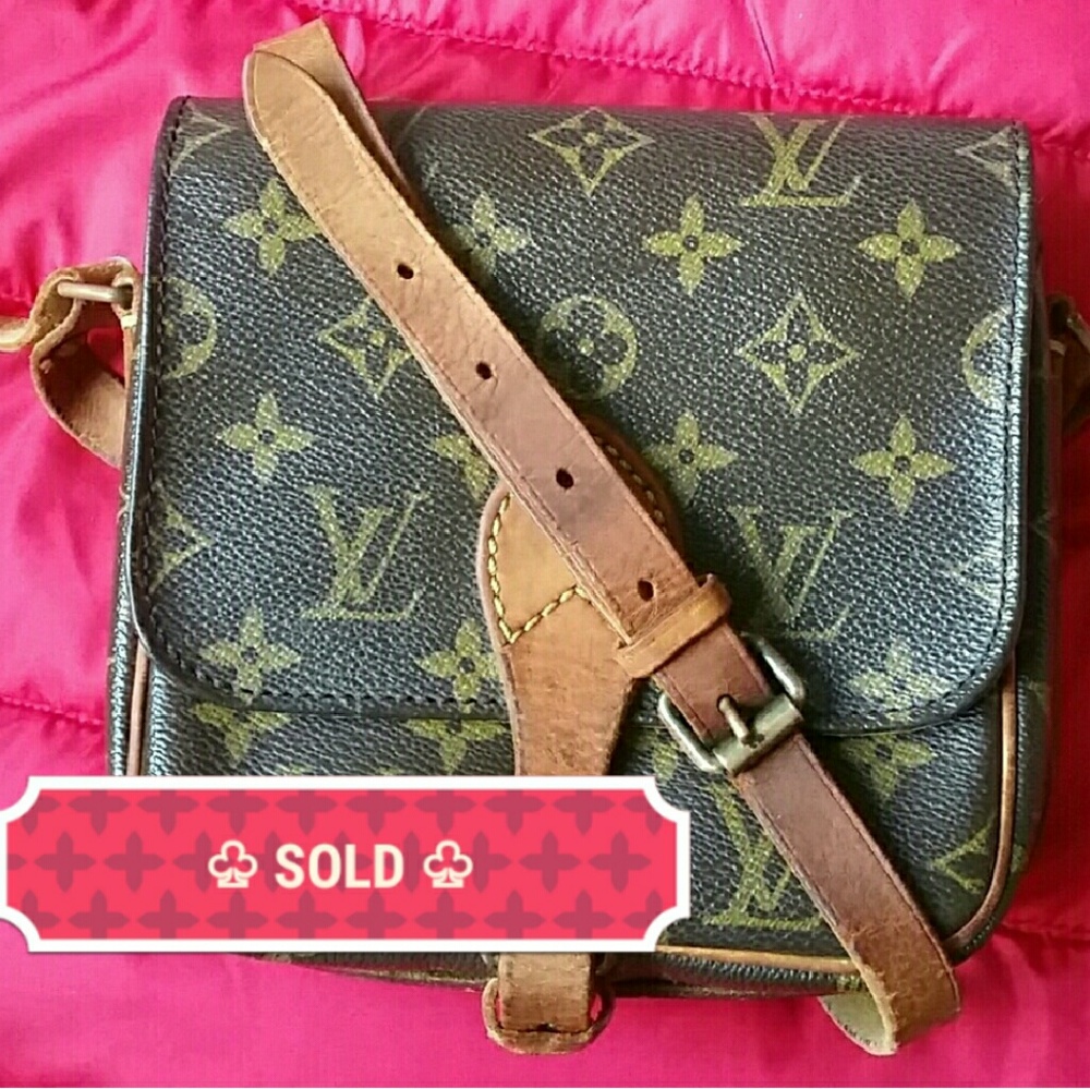 ♧100% Authentic♧ LV Monogram Pm Cartouchier
